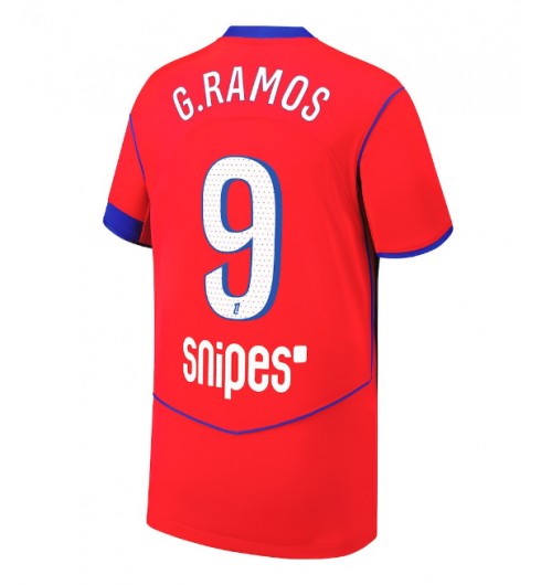 Paris Saint-Germain Goncalo Ramos #9 Tredjedrakt 2025-26 Korte ermer Paris Saint-Germain Goncalo Ramos #9 Tredjedrakt 2025-26 Korte ermer